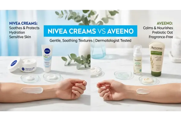 I Have Sensitive Skin. How Gentle Are Nivea’s Creams Compared to Aveeno?