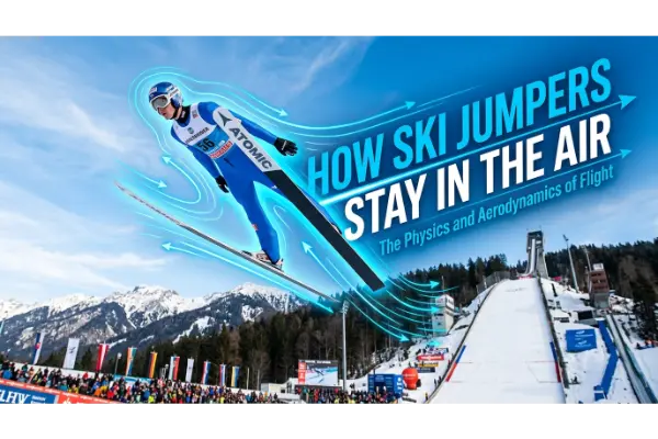 How Do Ski Jumpers Stay in the Air for So Long?